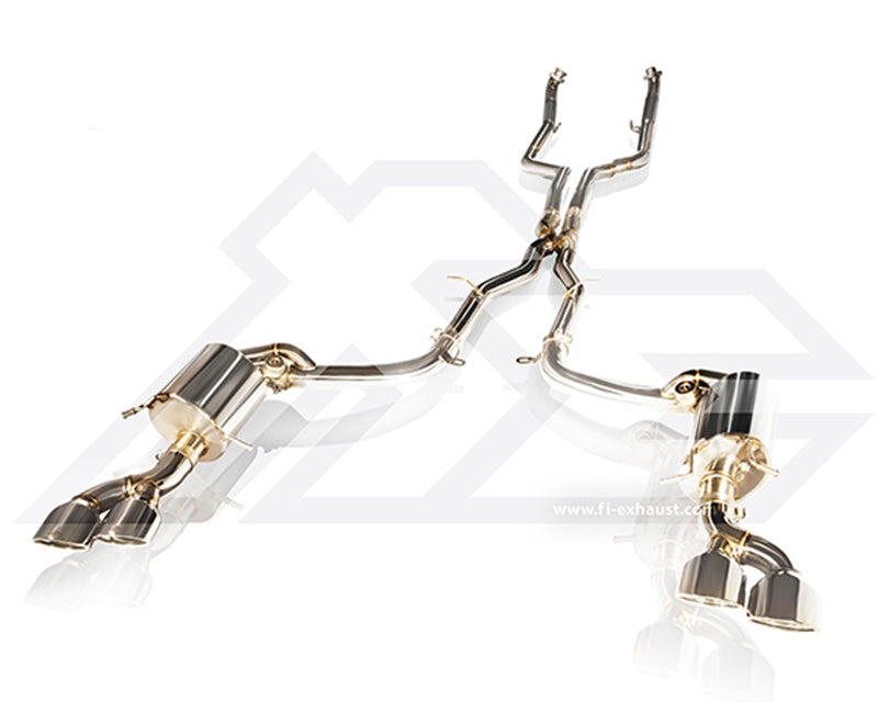 FI Exhaust Valvetronic Muffler Kit w/ Standard Remote Mercedes-Benz W204 AMG C63 2007-2013
