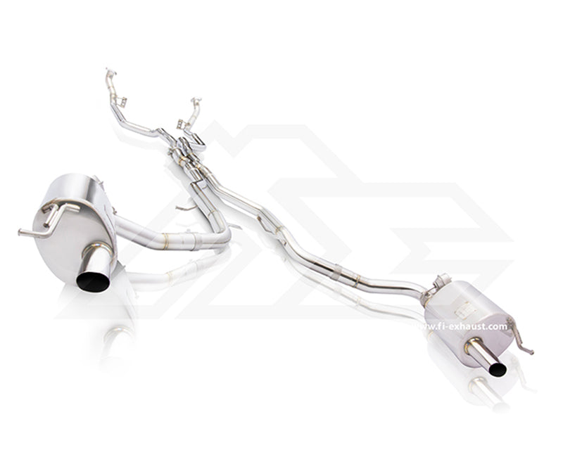 FI Exhaust Mid- X Pipe Valvetronic Muffler Mercedes-Benz W218 CLS350 11-15
