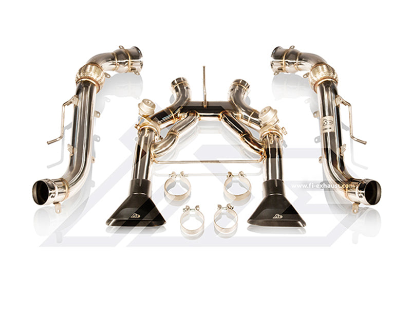 FI Exhaust Valvetronic Muffler Kit w/ Standard Remote McLaren MP4-12c 2011+