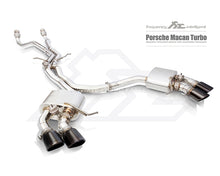 Load image into Gallery viewer, FI Exhaust Front Pipe Mid X Pipe Valvetronic Muffler Quad Tips Porsche Macan Turbo 3.6T 15-18