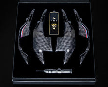Load image into Gallery viewer, FI Exhaust Carbon Fiber Paddle Shifters Diamond Black w/ M Performance Tri-Color Stripes BMW G Series