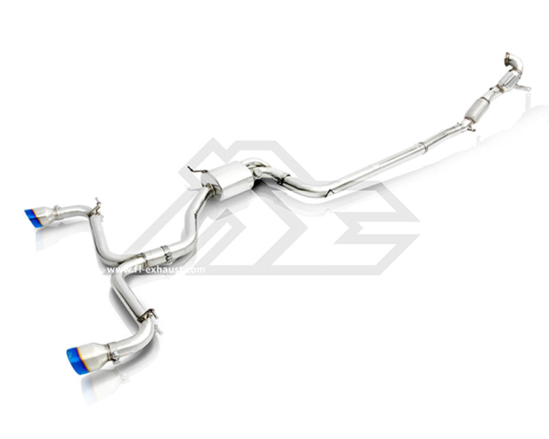 FI Exhaust Valvetronic Muffler Kit w/ Standard Remote Volkwagen Golf Gti Mk7 2012-2017