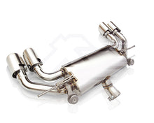 Load image into Gallery viewer, FI Exhaust Mid Valvetronic Muffler Rear Pipe Quad Tips Volkwagen Golf R Mk7 14-15