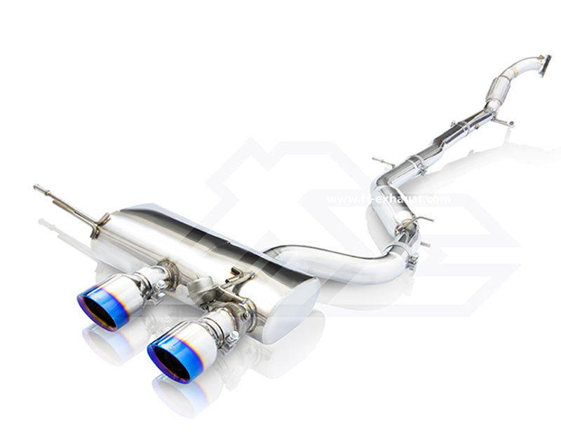 FI Exhaust Valvetronic Muffler Kit w/ Standard Remote Volkwagen Golf R20 MK6 2009-2015