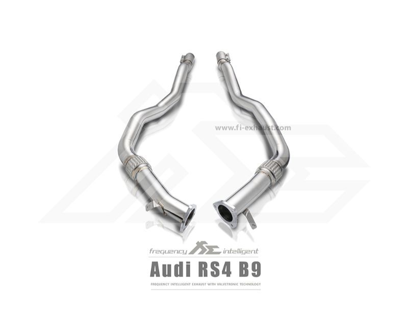 FI Exhaust Ultra High Flow DownPipe with Ceramic Coating Audi RS4 | RS5 B9 l 2019+