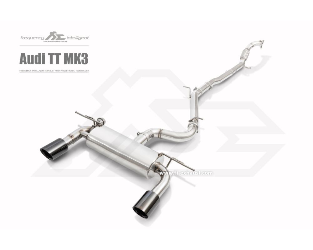 FI Exhaust Valvetronic Muffler Kit Audi TT-RS MK3 2.5T Quattro l 2014+
