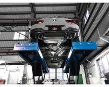 Load image into Gallery viewer, FI Exhaust Quad Tips Upgrade in Silver(M-tek diffusor) BMW F20 M140i | B58 Engine | 3.0 Turbo l 2016-2019