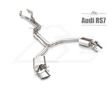Load image into Gallery viewer, FI Exhaust Dual Tips in Matte Black Audi RS7 Sportback l 2012-2017