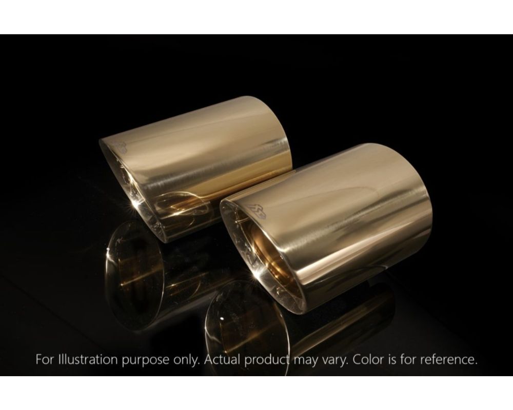 FI Exhaust Dual Tips Gold