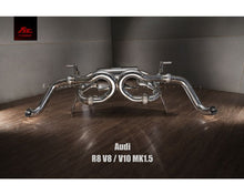 Load image into Gallery viewer, FI Exhaust Dual Tips with Carbon Fiber Audi R8 V8 | V10 MK1.5 l 2013-2015