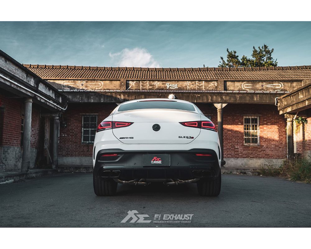FI Exhaust OEM Electric Valve Front Pipe Exhaust System w/ Mid X-Pipe & Valvetronic Muffler Mercedes-Benz AMG GLE63 | GLE63 S W167 | C167
