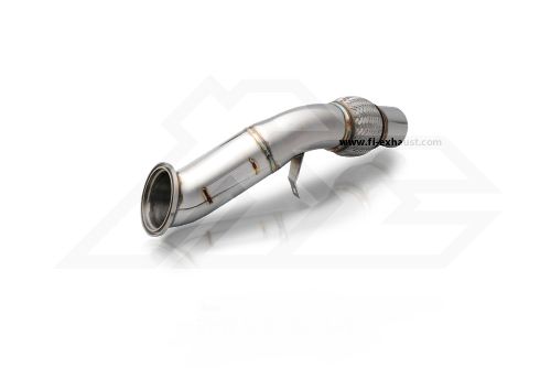 FI Exhaust Sport 200 cell Downpipe BMW 530i G30 B48 2.0 2017+
