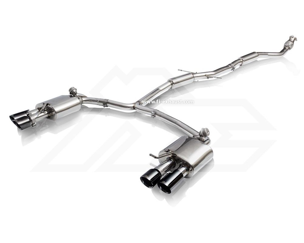 FI Exhaust Valvetronic Muffler Kit w/ Standard Remote Audi A4 | A5 B9 2017+