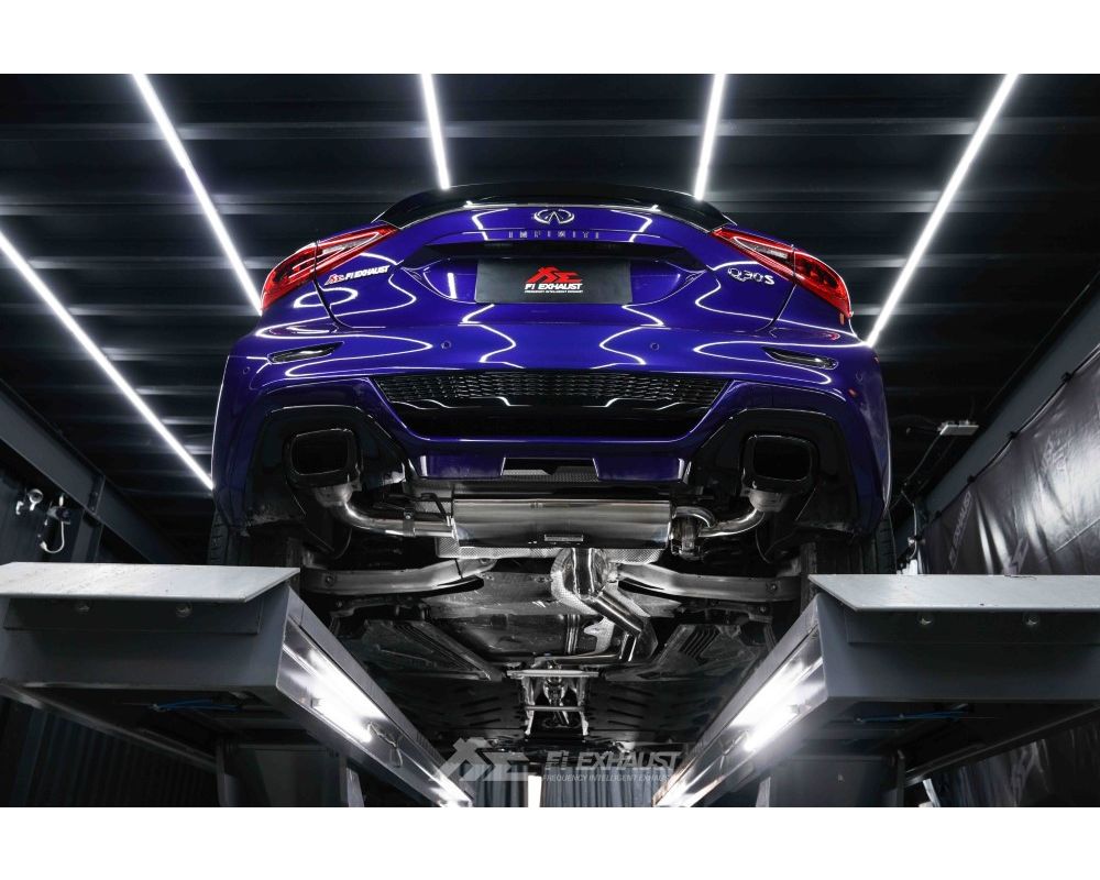 FI Exhaust Valvetronic Muffler Kit w/ Standard Remote Infiniti Q30s 2016-2019