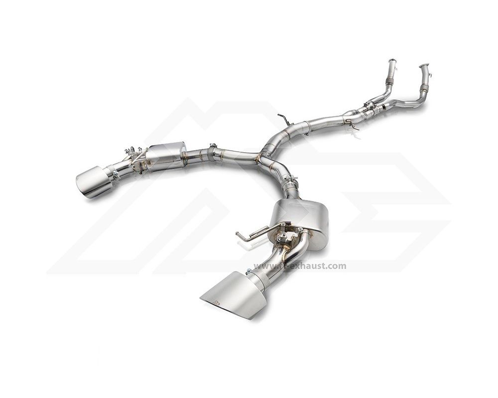 FI Exhaust Valvetronic Muffler Kit w/ EV Extend Cable Audi RS4|RS5 B9 2019+