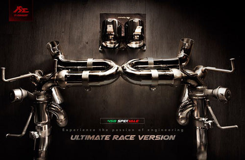 FI Exhaust Equeal Length Header Ferrari 458 Speciale Race Version 2013-2015