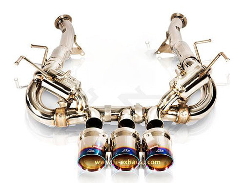 FI Exhaust Valvetronic Muffler Kit w/ OBD2/Mobile App Remote Ferrari 458 Italia|Sypder 2009-2015