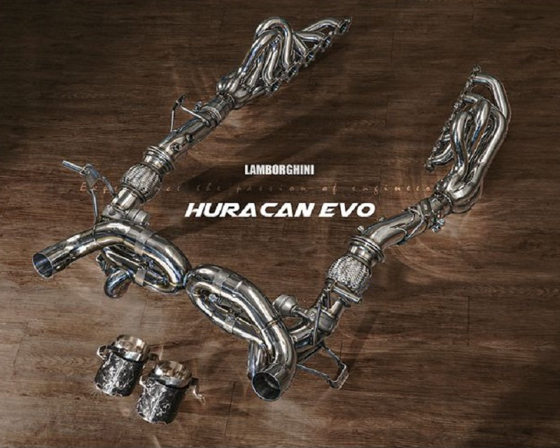 FI Exhaust Valvetronic Muffler Kit w/ Standard Remote Lamborghini Huracan EVO Race Version 2019+