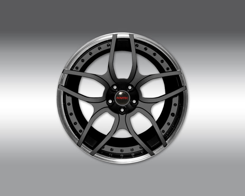 Novitec NL1 Forged Front Wheel with Black Wheel Star 20x9 Lamborghini Huracan 15-19