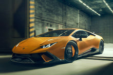 Load image into Gallery viewer, Novitec Carbon Forged Front Lip Spoiler Lamborghini Huracan Performante 2019