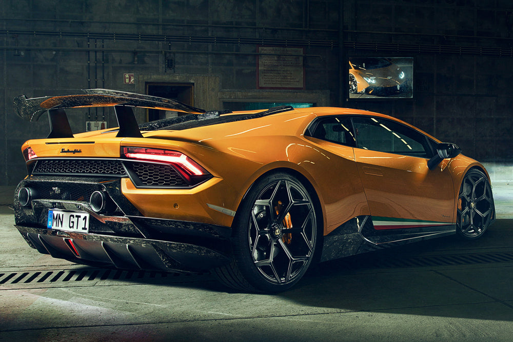 Novitec Carbon Forged Lower Position Rear Diffuser Attachment Lamborghini Huracan Performant 2019