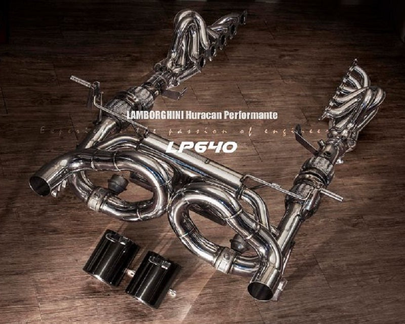 FI Exhaust Long Tube Race Header Lamborghini Huracan Performante LP640-4  17-20