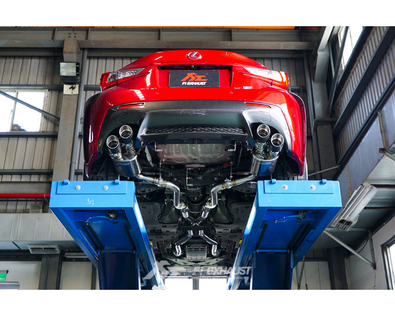 FI Exhaust Valvetronic Muffler Kit w/ OBD2/Mobile APP Remote Lexus RCF 2017+