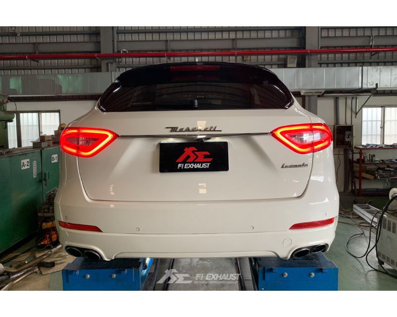 FI Exhaust Valvetronic Muffler Kit w/ Standard Remote Maserati Levante S V6 Turbo 2017+