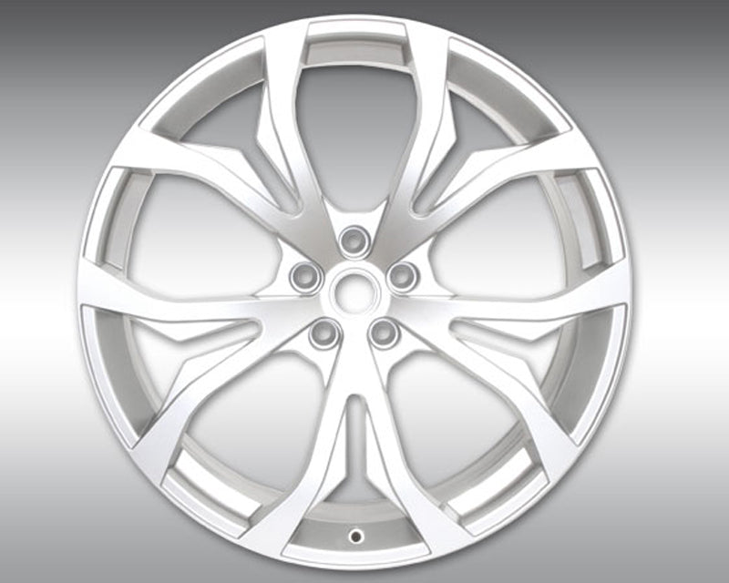 Novitec NM1 Rear 22x11 Silver Wheel Maserati Quattroporte 13-17