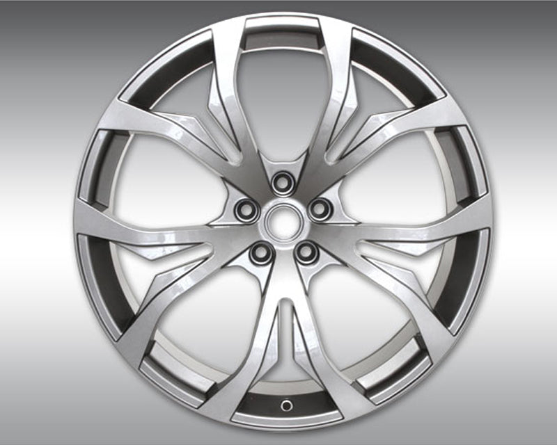 Novitec NM1 Front 22x9 Titanium Colored Wheel Maserati Quattroporte 13-17