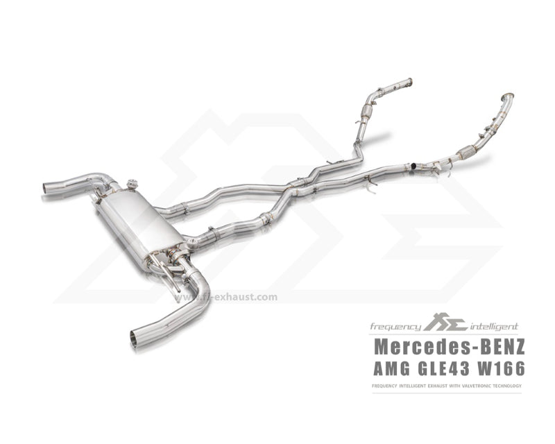 FI Exhaust Valvetronic Muffler Kit w/ Standard Remote Mercedes-Benz AMG GLE43 2017+