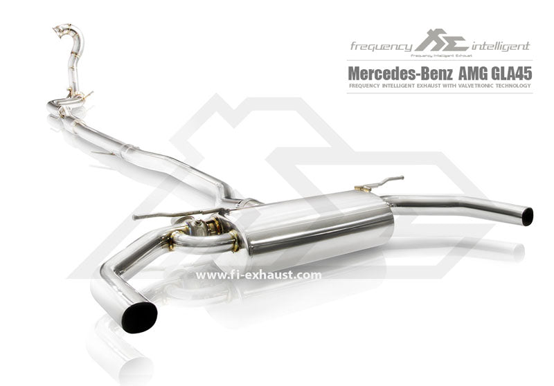 FI Exhaust Valvetronic Muffler Kit w/ Standard Remote Mercedes-Benz X156 AMG GLA45 2014+