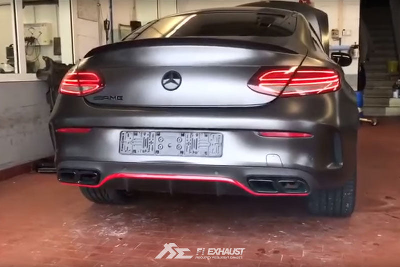 FI Exhaust Valvetronic Muffler Kit Mercedes-Benz AMG C63S 2014+