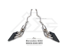 Load image into Gallery viewer, Fi Exhaust Ultra Edition Non-OPF Version Catback Exhaust with Triple Square Silver Tips Mercedes-Benz W463A G500 2018+