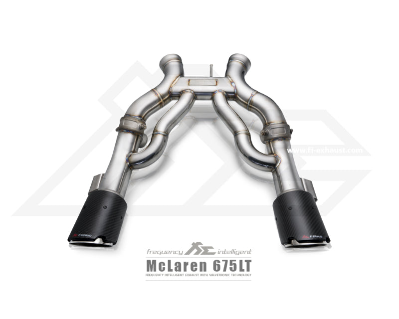 FI Exhaust Racing 100 Cell Downpipe McLaren 675LT 2016-2017