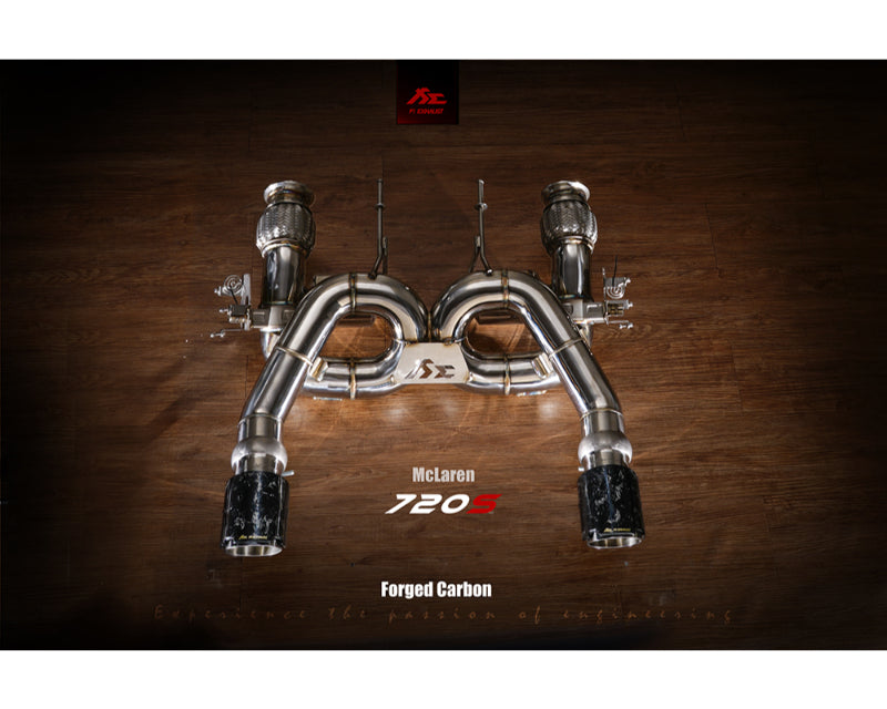 FI Exhaust Sport 200 Cell Downpipe Mclaren 720s 2017+
