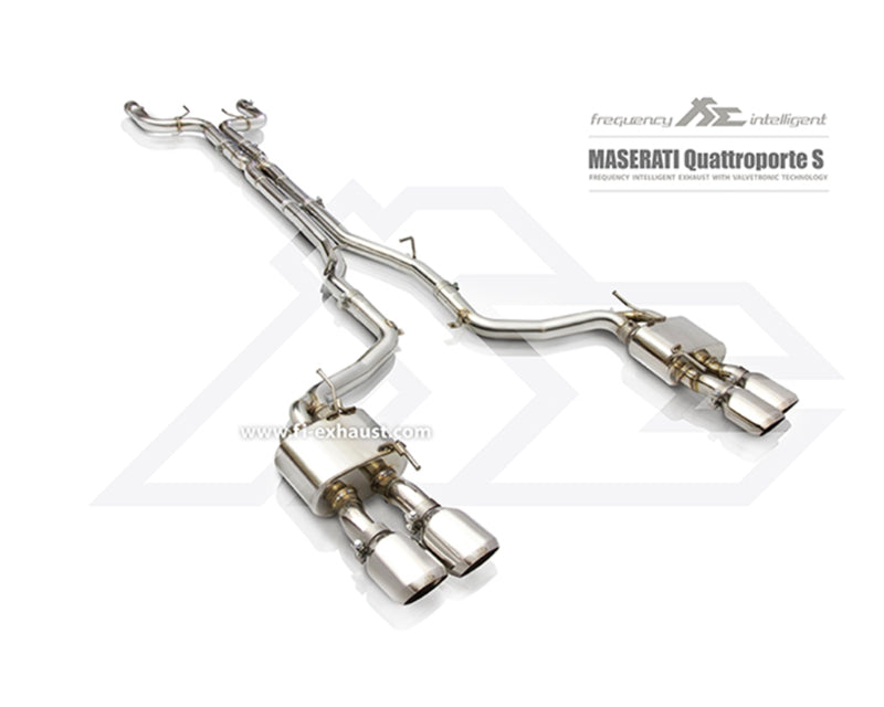 FI Exhaust Valvetronic Muffler Kit w/ Standard Remote Maserati Quattroporte V8|V6 Turbo 2014+