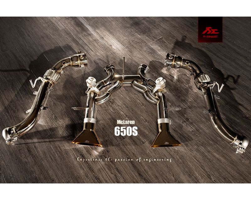 FI Exhaust Valvetronic Muffler Kit w/ Standard Remote McLaren 650S Zacoe Version 2014-2017
