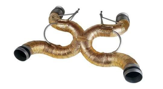 Novitec Power Optimized Race Exhaust System Gold Plated McLaren 720s 2017-2021