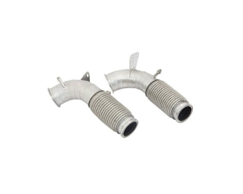 Novitec OPF Bypass Pipes For OE Exhaust Stainless Steel Maserati MC20 2022-2023