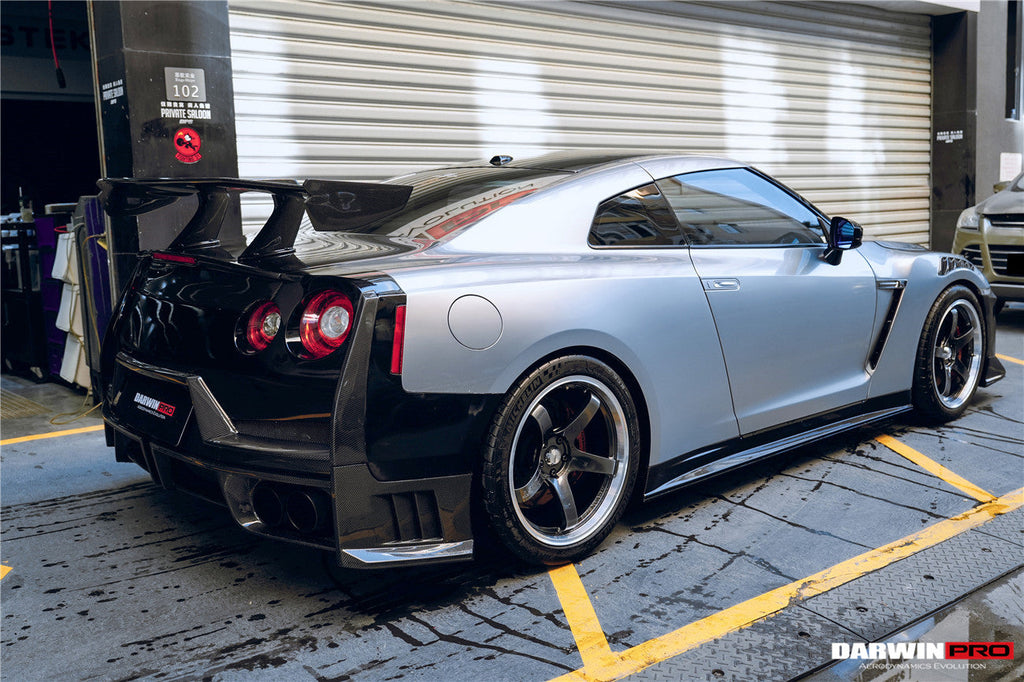 2008-2024 Nissan GTR R35  CBA/DBA/EBA 2024-Nismo Style Carbon Fiber trunk Spoiler Wing - DarwinPRO Aerodynamics