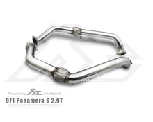 Load image into Gallery viewer, FI Exhaust Sport 200 Cell Downpipe Porsche Panamera S 2.9T