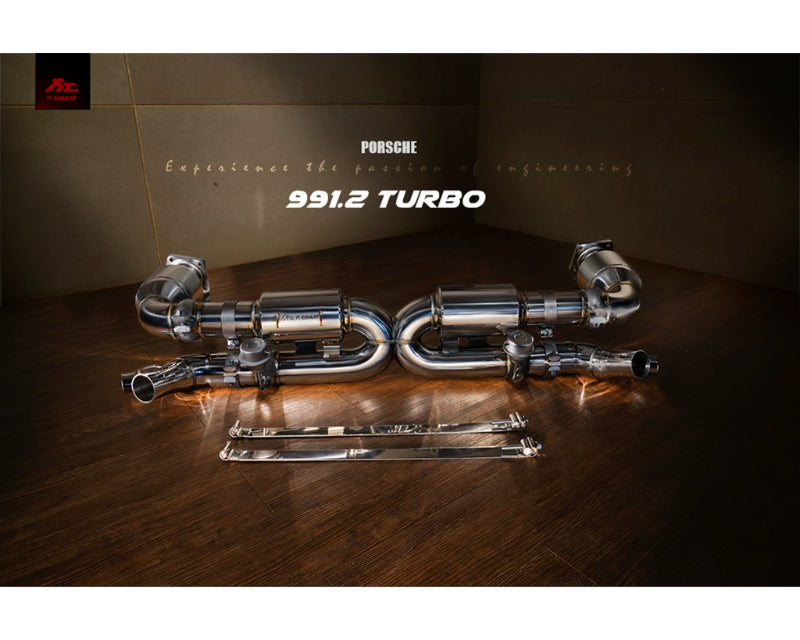 FI Exhaust Cat Pipe for OEM Exhaust and Tips Porsche 991 2013-2019