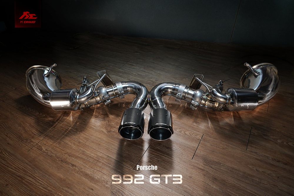 FI Exhaust Valvetronic Muffler System Porsche 992 GT3 2021+