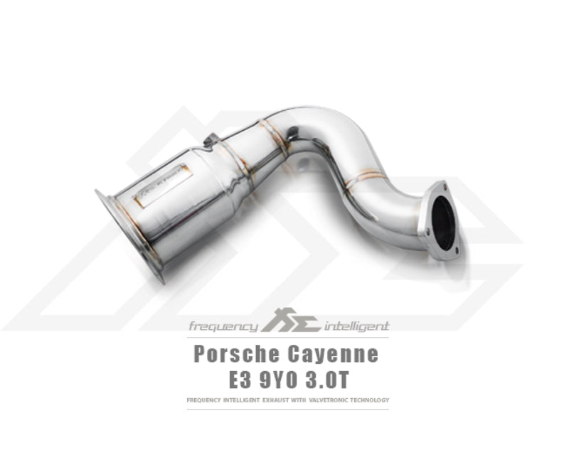 FI Exhaust Sport 200 Cell Downpipe OPF Version Porsche Cayenne 3.0 Coupe 2020+