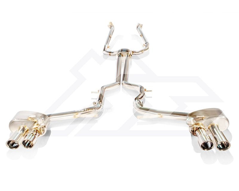 FI Exhaust Valvetronic Muffler Kit w/ Standard Remote Porsche 970.1 Panamera Turbo 2009-2013