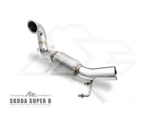 Load image into Gallery viewer, FI Exhaust Sport 200 Cell Downpipe Skoda SuperB 4WD 2015+