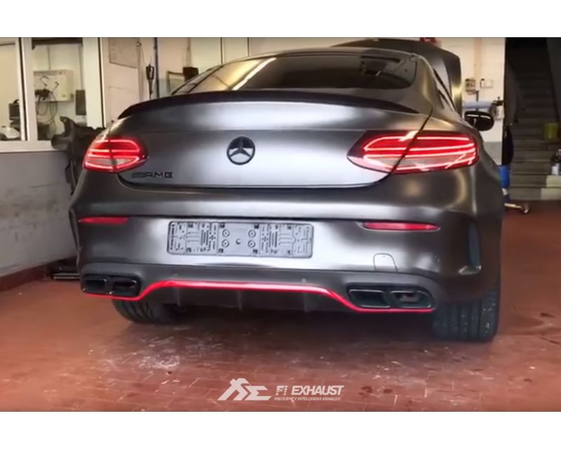 FI Exhaust Valvetronic Muffler Kit Mercedes-BENZ W205 AMG C63s 2015-2017