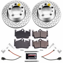 Load image into Gallery viewer, Power Stop 17-18 Porsche 718 Boxster Rear Z23 Evolution Sport Coated Brake Kit
