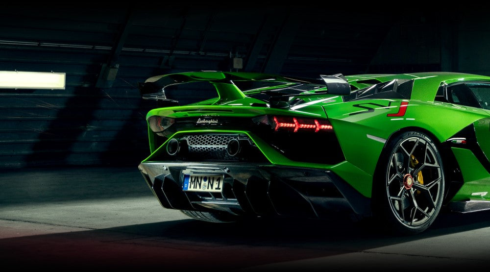 Novitec Power Optimized Race Exhaust System w/o Flap Regulation Lamborghini Aventador SVJ 2020+